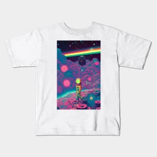 Cosmic Dreamscape Kids T-Shirt